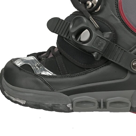 BRAND NEW BURTON FILAMENT SI STEP IN SNOWBOARD BOOTS!  SIZE 8  GRAY & BLACK